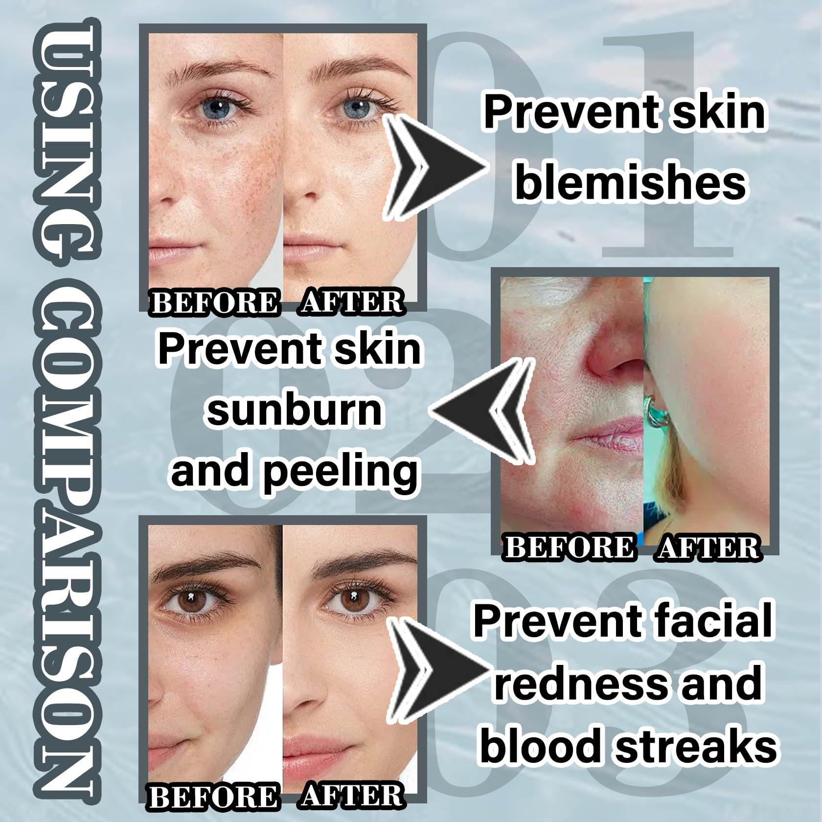 WYBLZPXZ Mineral Facial Powder Sunscreen,SPF50+ PA++++ Loose Setting Sunscreen Powder for Face,Lasting Oil Control Lightweight Brush on Sunscreen for All Skin Types,Matte Concealer Face Setting Powder Makeup