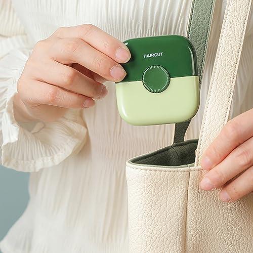 Anbei Hair Split End Trimmer, Split Ends Hair Trimmer, Hair Cutting Tools, 2 in 1 Hair Razor Cutting Comb Tools,Hair Clippers for Women (Grey)