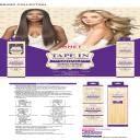 Janet Janet Collection Natural Remy Human Hair Tape In Extenstion 20Pcs (24 Inch (Pack of 2), GOLDEN BLONDE)