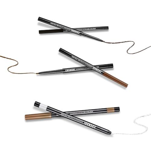 COSNORI COSNORI Super Proof Fitting Gel Eyeliner 05 Glam Bronze - Smudge-Proof, Ultra Creamy Eyeliner Pencil with Sharpener, Soft Drawing Multi-Use Eyeliner, Waterproof, Gold Pearl Brown, 0.014oz (0.4g)