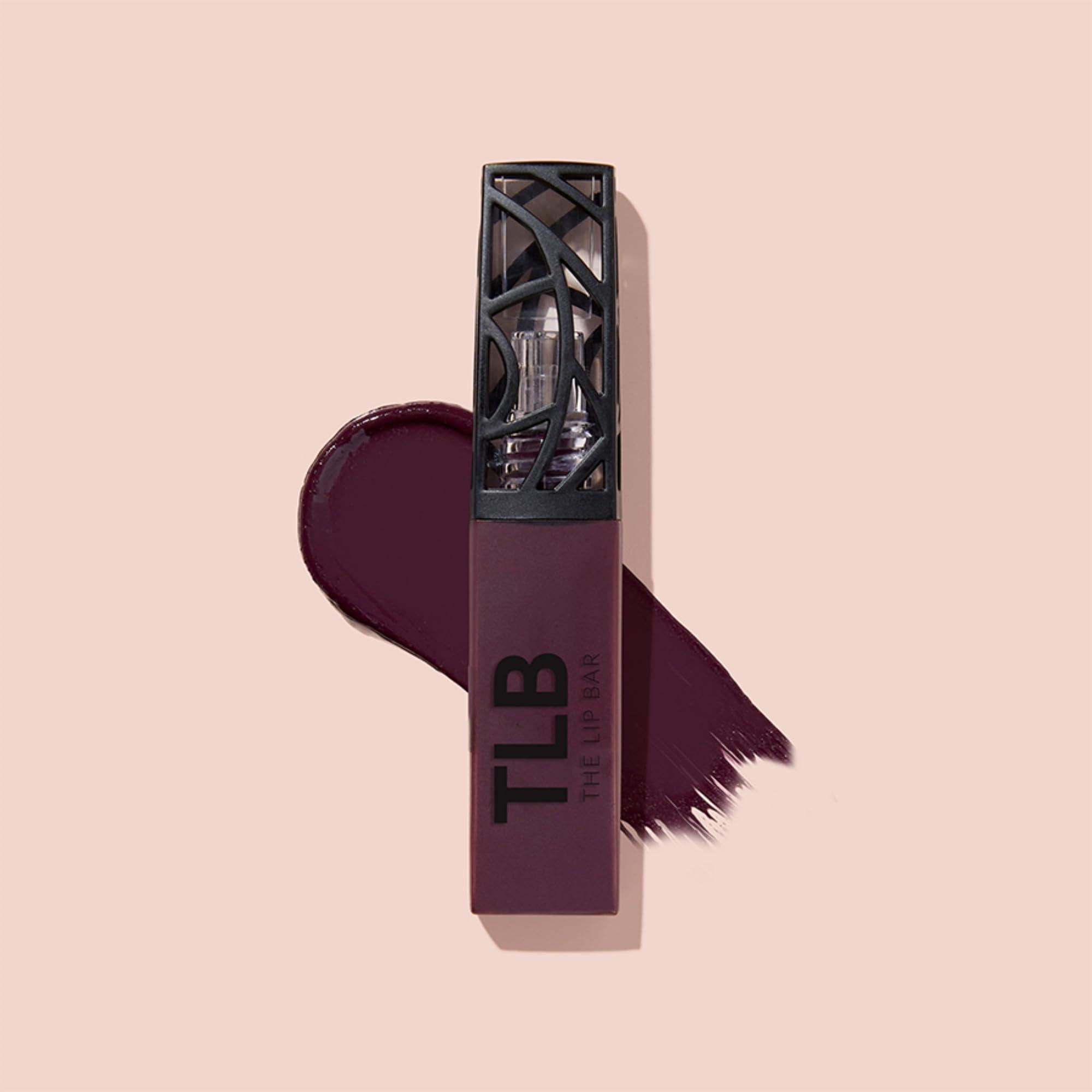 The Lip Bar The Lip Bar - Nonstop Liquid Matte Lipstick, Drama Queen (Deep Eggplant) - High Pigment - One Swipe - Long Lasting - Jojoba Oil & Vitamin E - Vegan & Cruelty Free - Makeup & Cosmetics - .24 fl oz