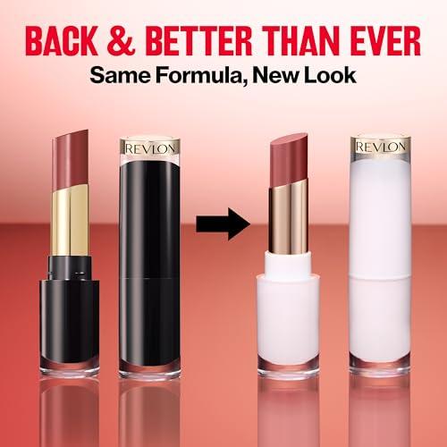 REVLON REVLON Super Lustrous Glass Shine Balm, Hydrating Tinted Lip Balm, Sheer, Glossy Shiny Finish, 003 Honey Shine, 0.11 oz