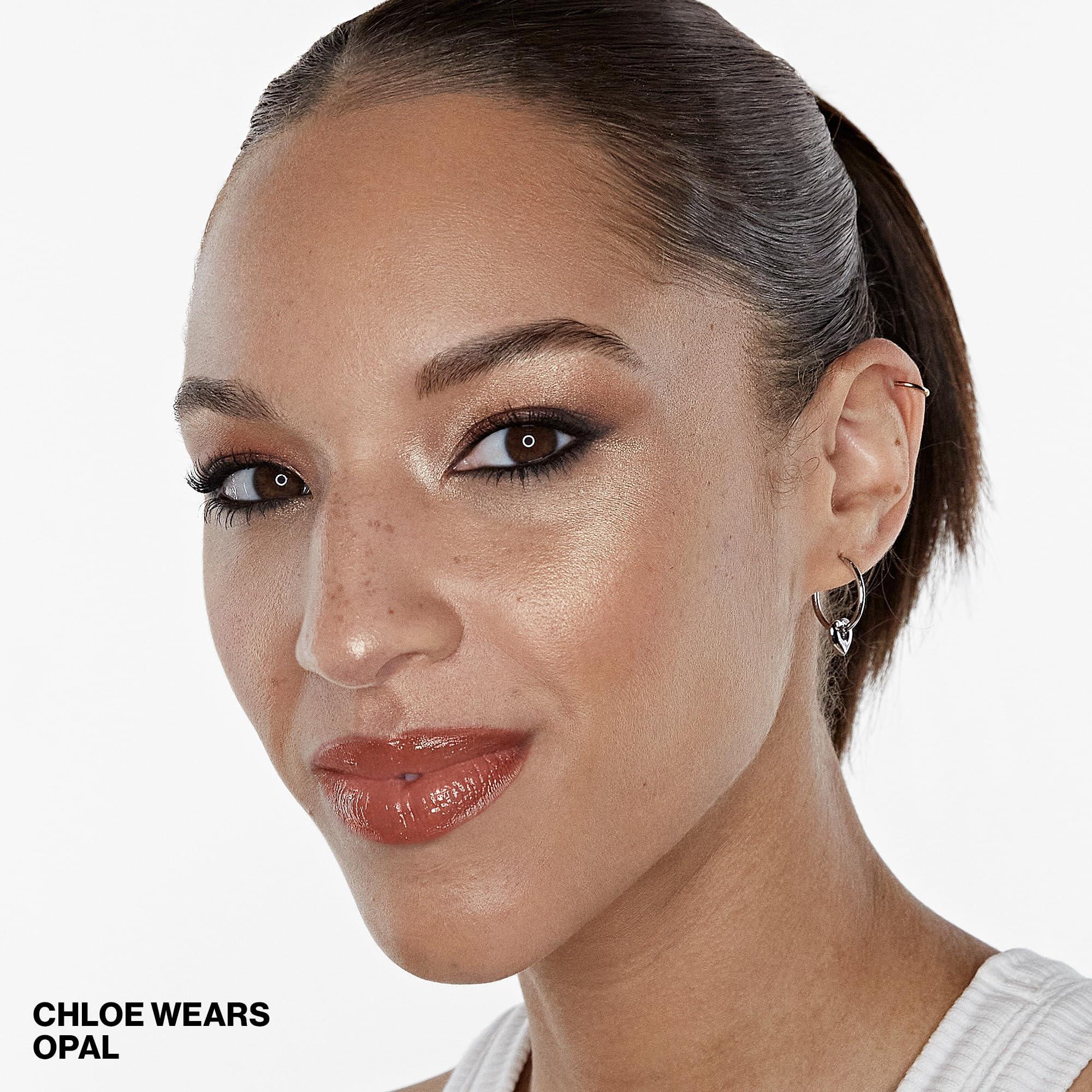 Smashbox Smashbox X BECCA Shimmering Skin Perfector Pressed Highlighter | Luminous Glow + Buildable, 0.25 Ounce, Opal