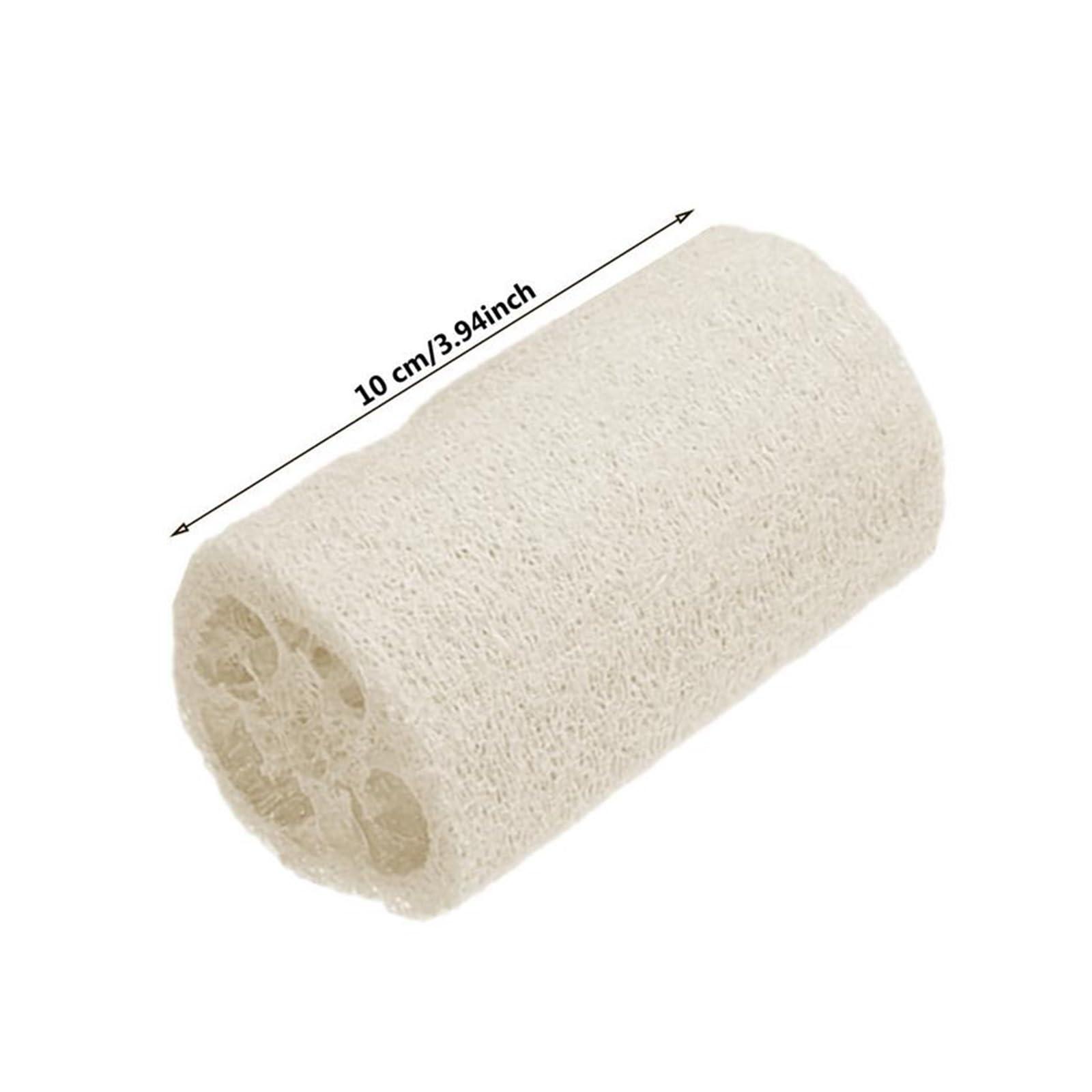 CLENEA 1pcs Natural Loofah Sponge Organic Loofah Sponge Organic Luffa Bath Shower Sponge Exfoliator Scrubber