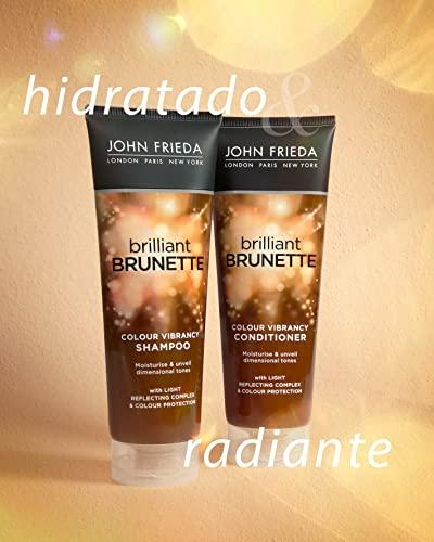 John Frieda John Frieda Brilliant Brunette Visibly Deeper Colour Deepening Shampoo for Brown Hair, 250 ml