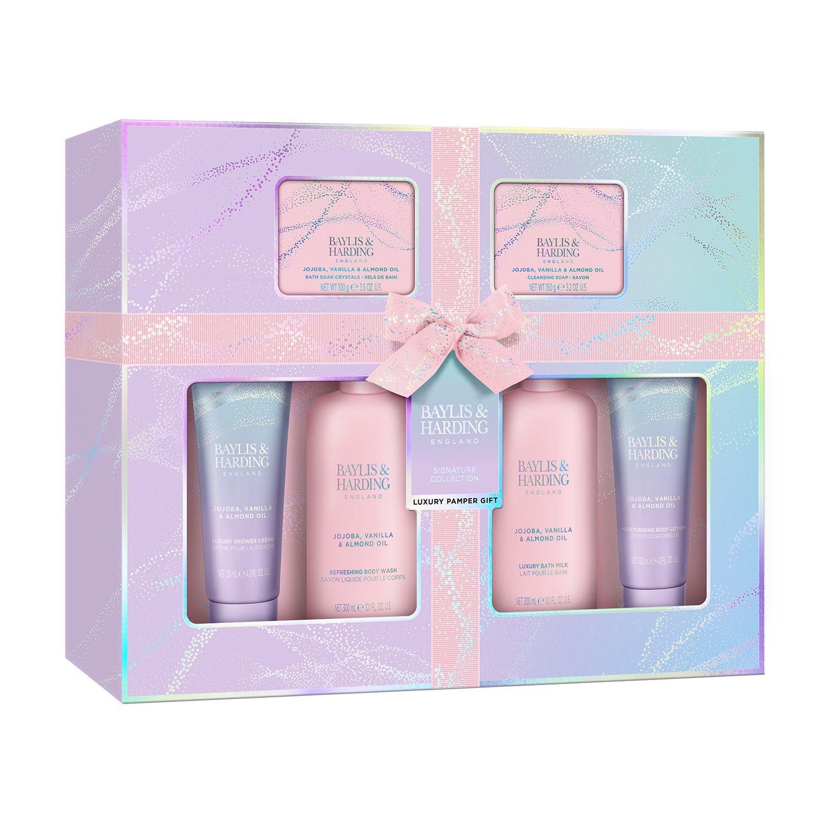 Baylis & Harding Baylis & Harding Gift Set for Women - Luxury Skin & Body Pack - Jojoba, Vanilla & Almond Oil