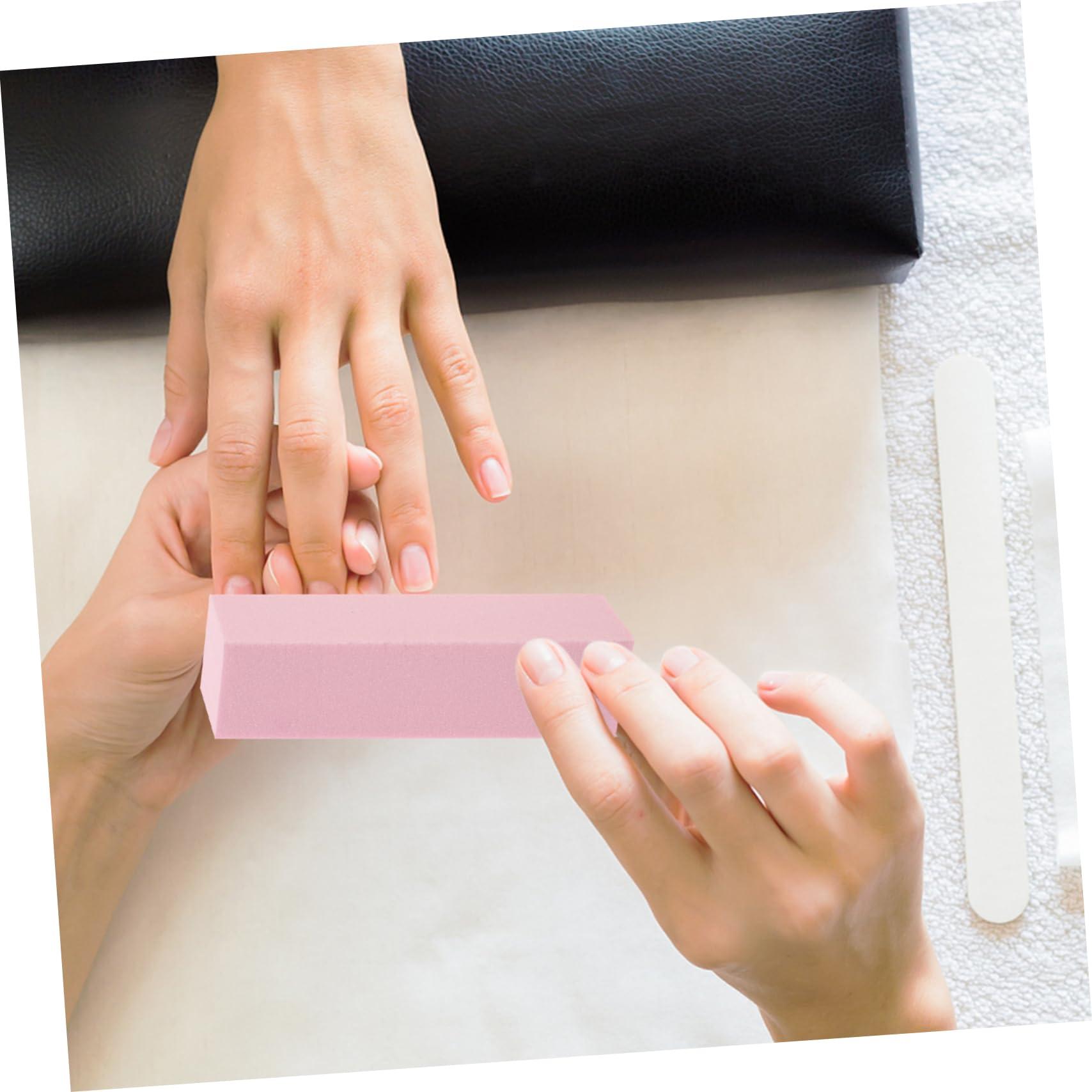 Mikinona Mikinona Unique Design Nail Files 10pcs Set Sanding Sponge Polishing Block Gentle on Fingers for DIY Nail Art