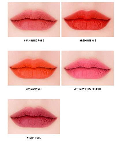3CE 3ce Velvet Lip Tint,Long Lasting Soft Matte Lip Makeup Staycation 4g