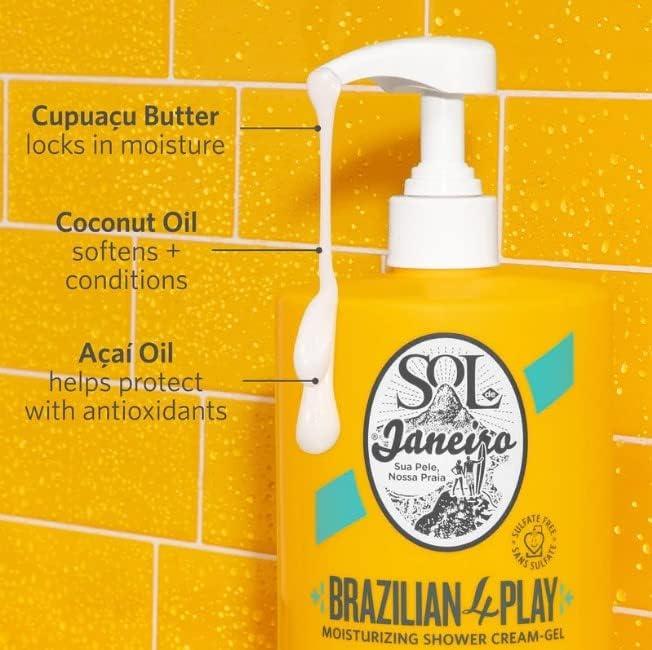 SOL DE JANEIRO SOL DE JANEIRO Brazilian 4 Play Moisturizing Shower Cream Gel Body Wash - Biggie 1 Liter