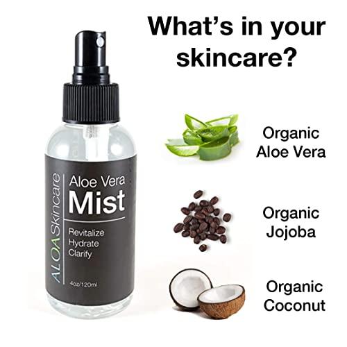 ALOA Skincare ALOA Skincare Aloe Mist, 4oz Face Mist Spray, Organic Formula for Clear Skin