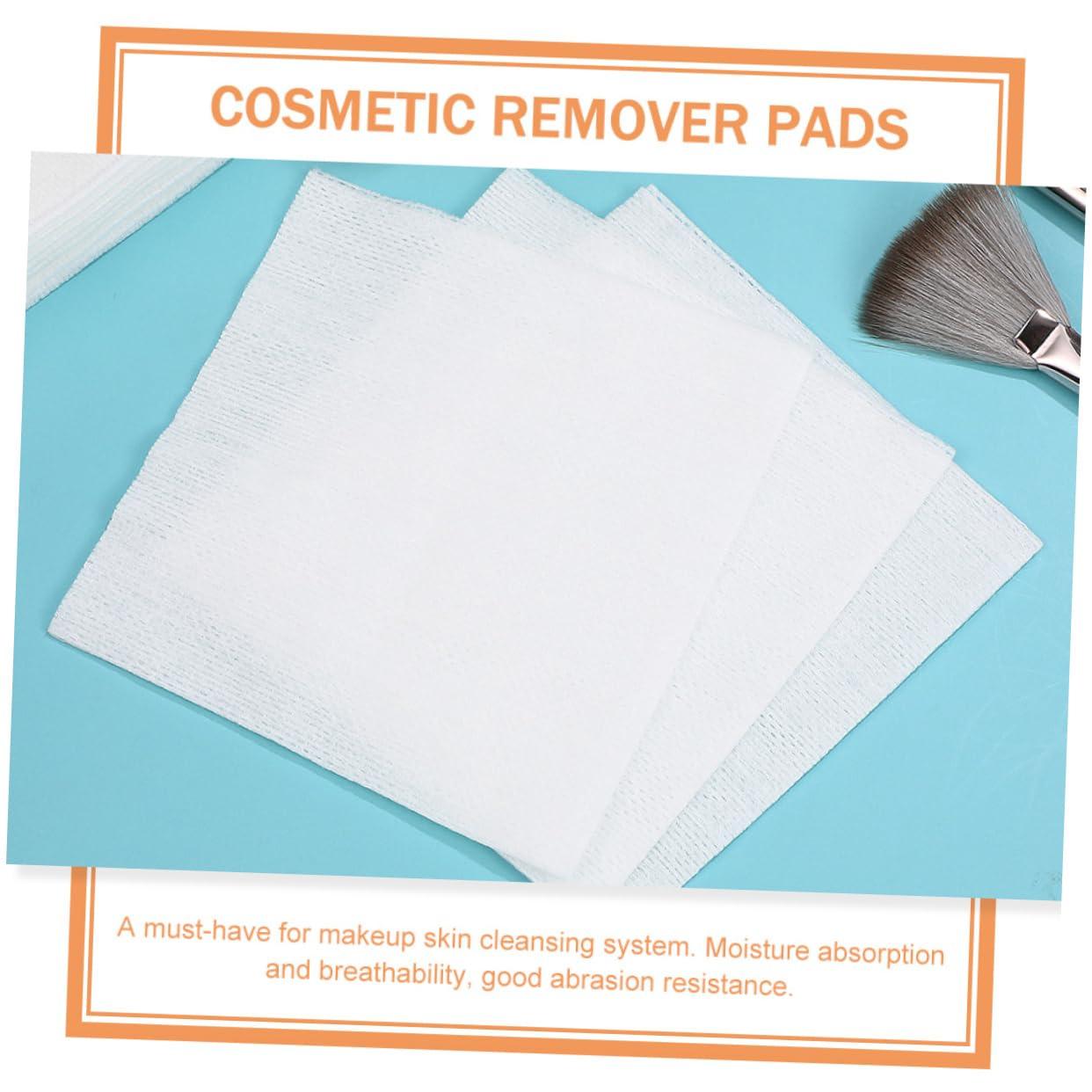 FUNOMOCYA FUNOMOCYA 400pcs Cosmetic Nonwoven Sheets Gauze Sponges Non Woven Absorbent Care Pads Gauze Wipes Facial Cleansing Pads Makeup Brishes Cotton Pad 4X White Non-Woven Fabric Bulk