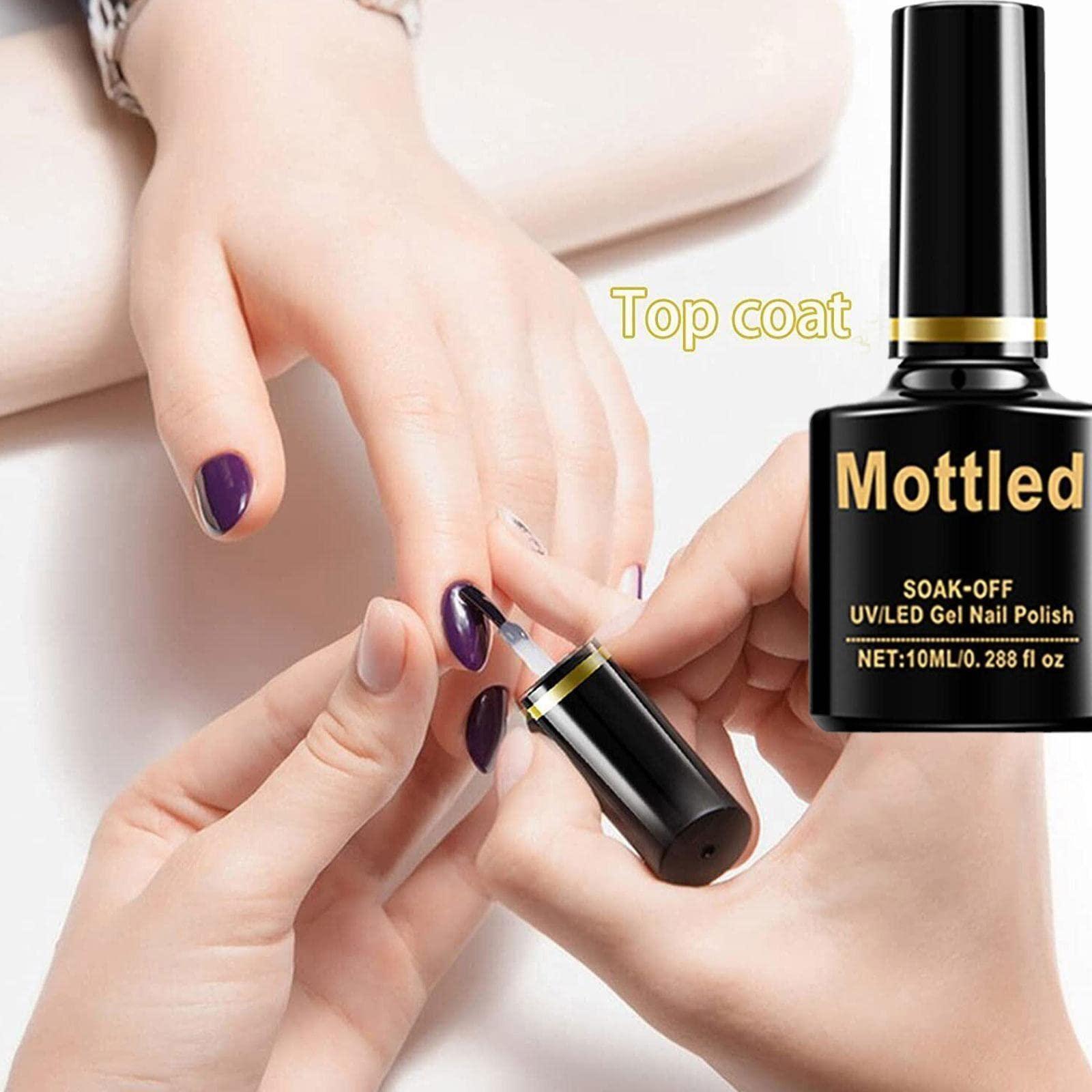 PLGEBR PLGEBR Nail Repair Protection Gel Mottled Nail Repair Protection Gel 10ml (10ml*2pcs, Top coat)