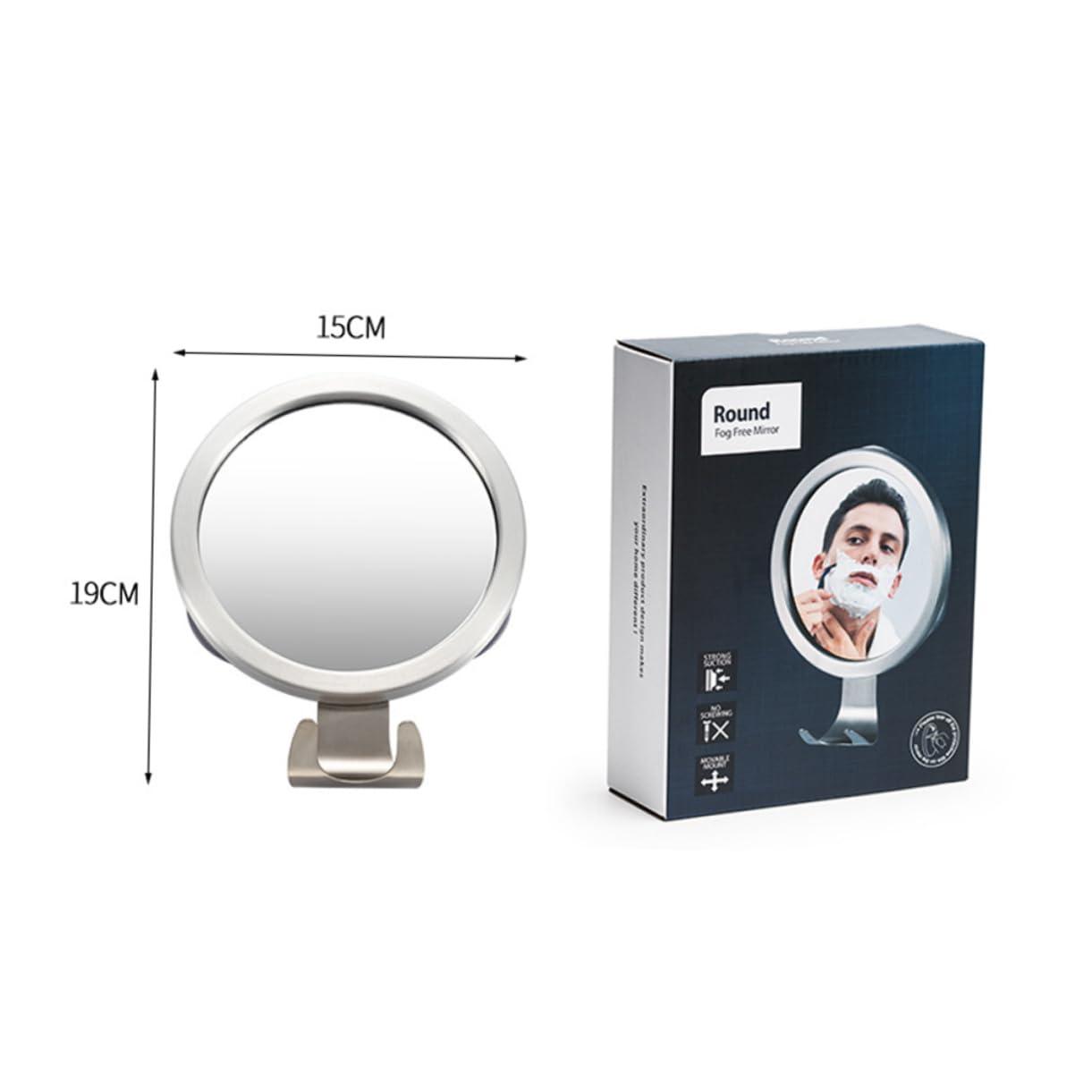 DOITOOL DOITOOL Fogless Shower Mirror for Toilet Anti-Fog Bathroom Mirror with Hook Vanity Mirror Random