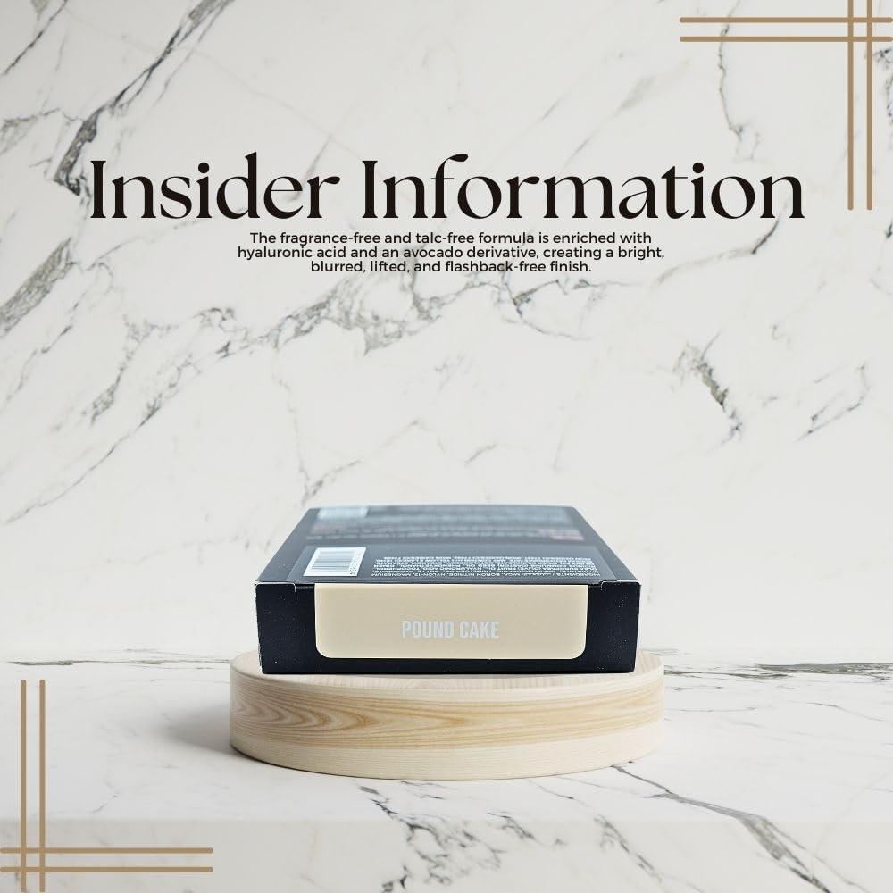 Huda HUDA BEAUTY Easy Bake and Snatch Pressed Talc-Free Brightening and Setting Powder Poundcake