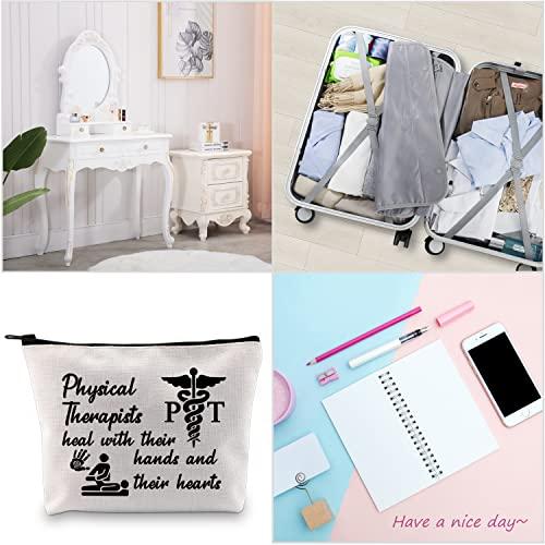 VAMSII VAMSII Physical Therapist Gift Bag Physical Therapy Gifts for Women Thank You Gifts for Physical Therapist PT Gifts (Physical Therapists heal with their hands and their hearts)