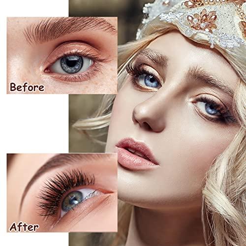 CANIPHA 24Pcs Lash Lift Rods Ribbon Kit, Reusable Lash Lift Pads Lash Lift Tool, Soft Pads Silicone Perm Ribbon Eyelash Lifting Compensator, Eyelash Tapes Makeup Beauty Tools for Eyelashes Lifting (4 Colors)