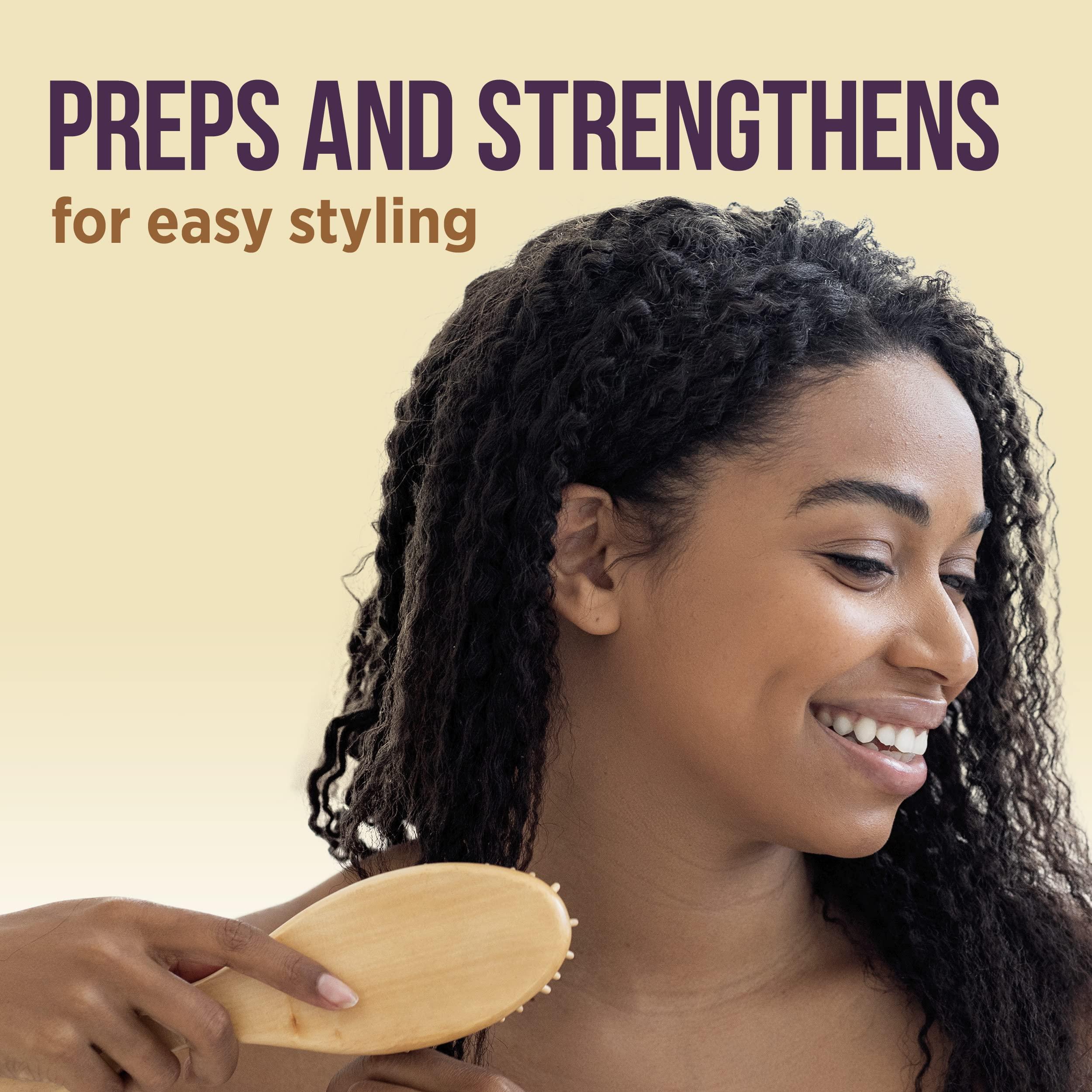 Pantene Pantene Gold Series from Sulfate-Free Leave-On Detangling Milk Treatment with Argan Oil for Curly, Coily Hair, 7.6 fl oz