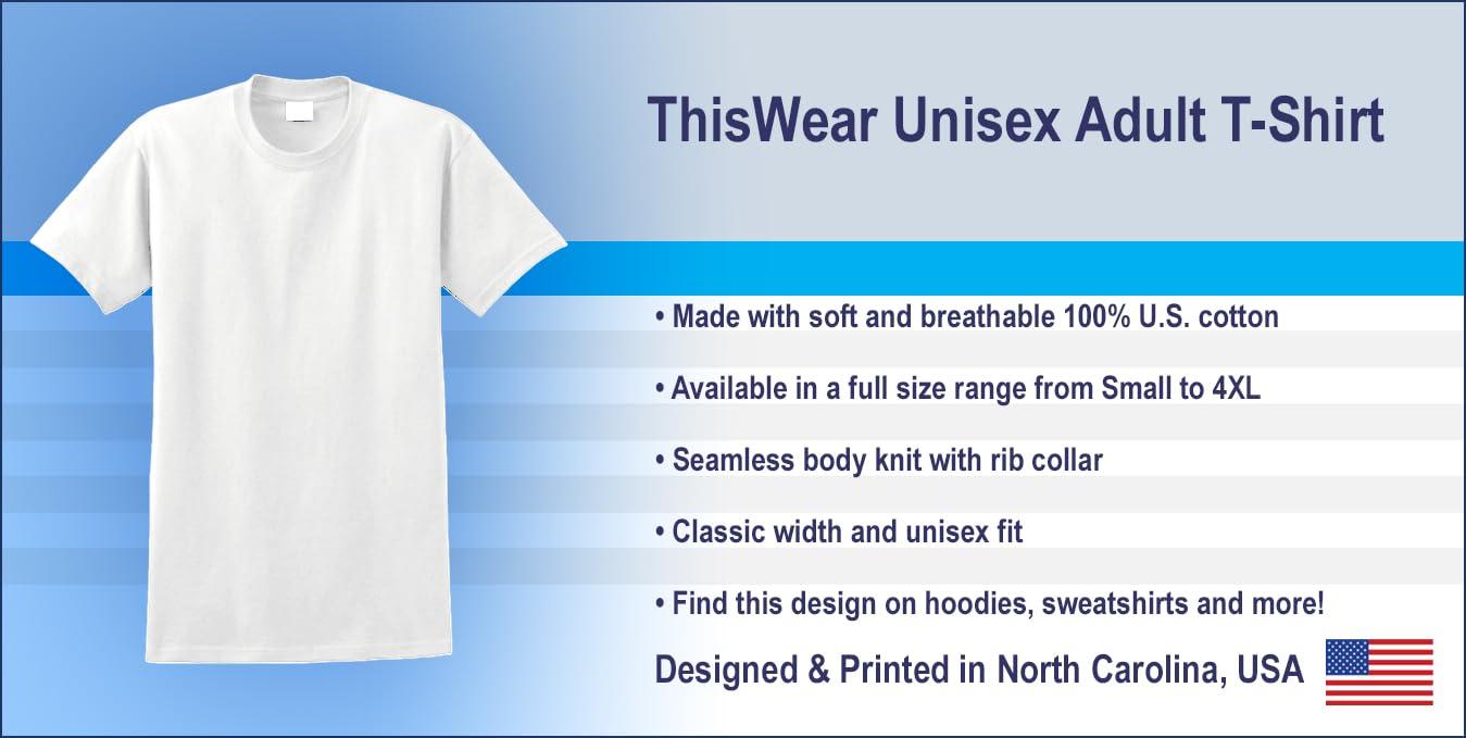 ThisWear Tattoo Shirt for Women Tattooed & Educated & Employed Short Sleeve T-Shirt Small Military Green