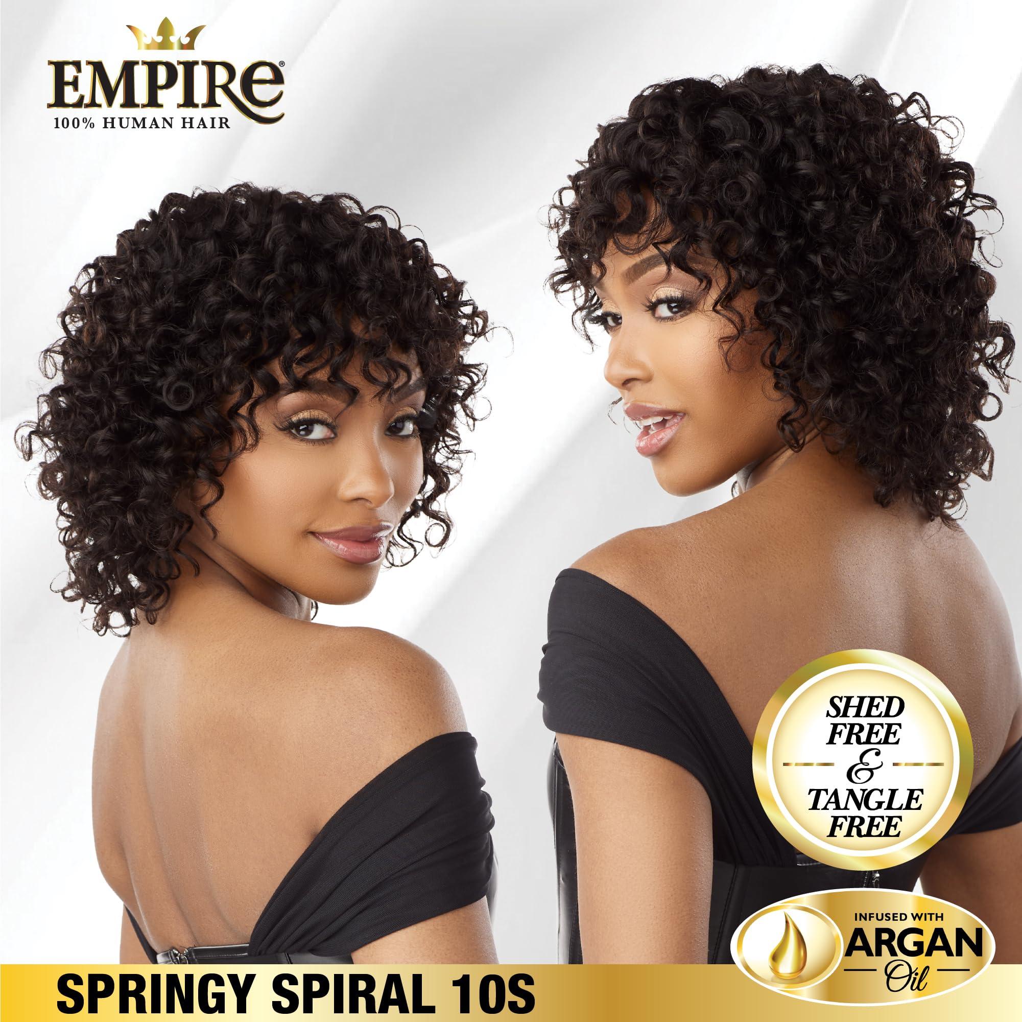Sensationnel Sensationnel Empire Curly human hair - bohemian tangle free weaving for quick weave and sew in styles best for faux highlights (M51)