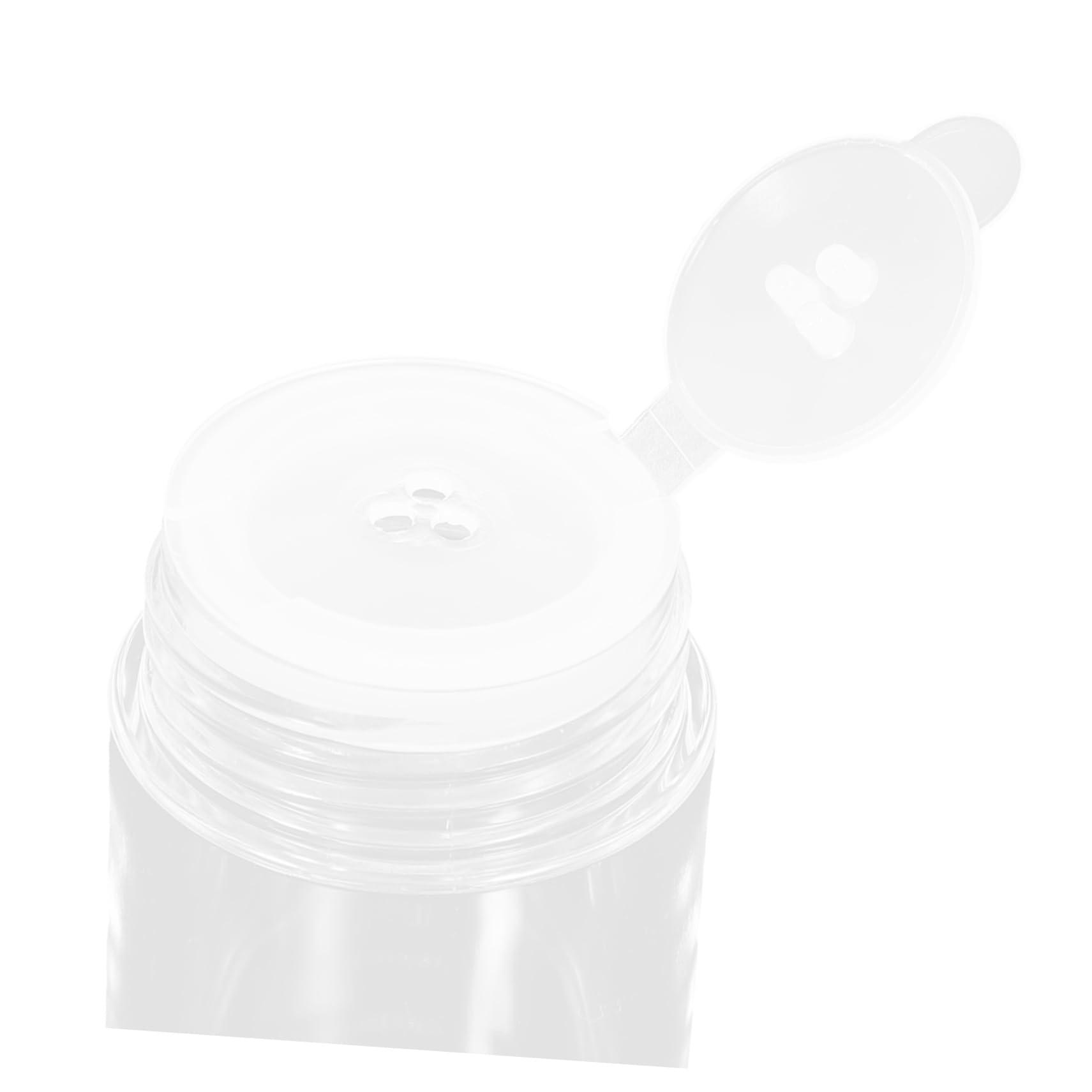 Healeved Healeved 6pcs Loose Powder Bottle Sifter Jars Empty Travel Bottles Loose Powder Containers Lip Balm Tubes Empty Bulk Small Powder Talc Shaker Bottle Powder Dispenser Powder Jar Plastic