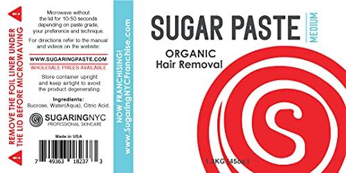 Sugaring Sugaring NYC Paste Set - Soft, Medium, Hard Signature Organic Paste