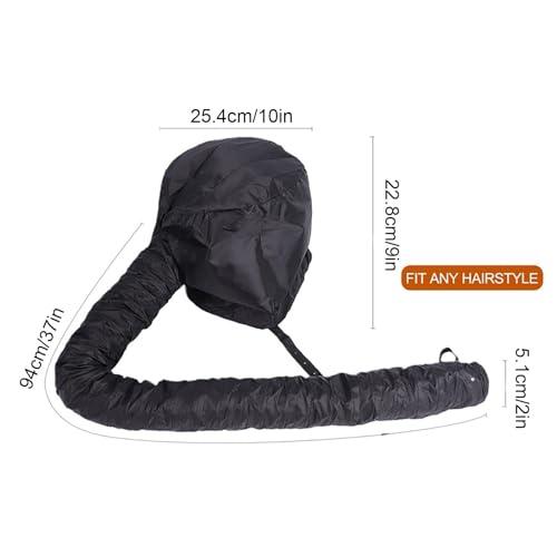 bacion Net Plopping Cap for Drying Curly Hair, Net Plopping Bonnet Hair Drying Hoods with Drawstring, Adjustable Net Plopping Bonnet Diffuser Cap for Drying Curly Hair Net Plopping 1set QJ-1018 (Color : Sil