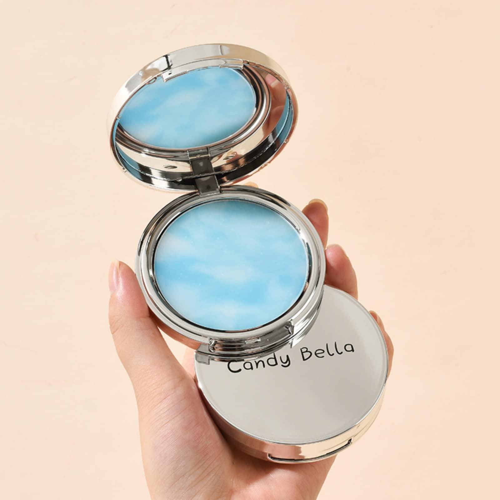 MMCute Oil Control Face Pressed Powder, Jelly Pressed Powder Face Makeup Setting Powder, Powder Free Delicate and Skin-friendly, Flawless Matte Long Lasting Finishing Lightweight Waterproof Face Cosmetics
