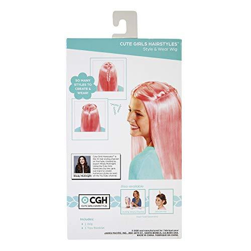 CGH Cute Girls Hairstyles! CGH Cute Girls Hairstyles! Wig - Pink Straight Hair Style & Wear Wig