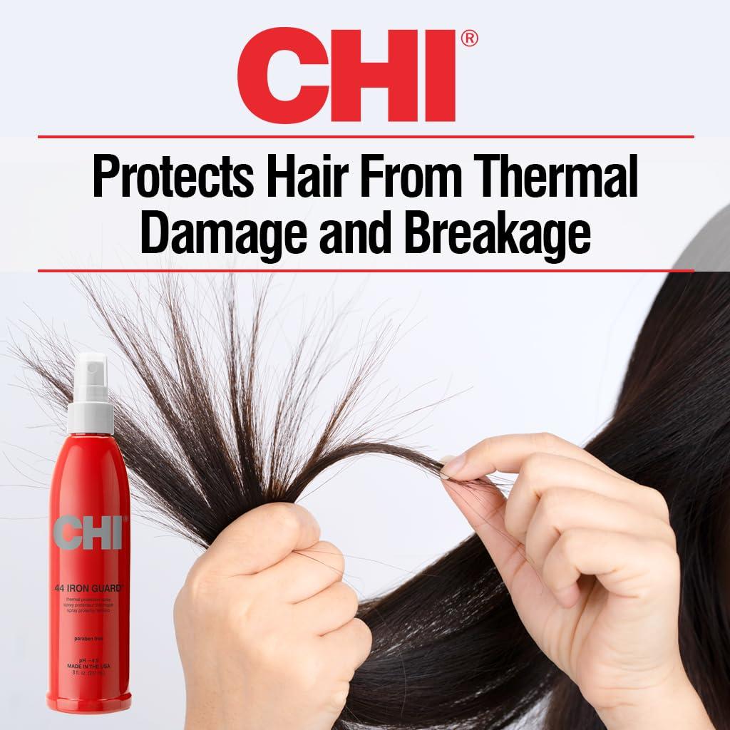 CHI CHI 44 Iron Guard Thermal Protection Spray, Gray, 8 Oz, 2 Pack