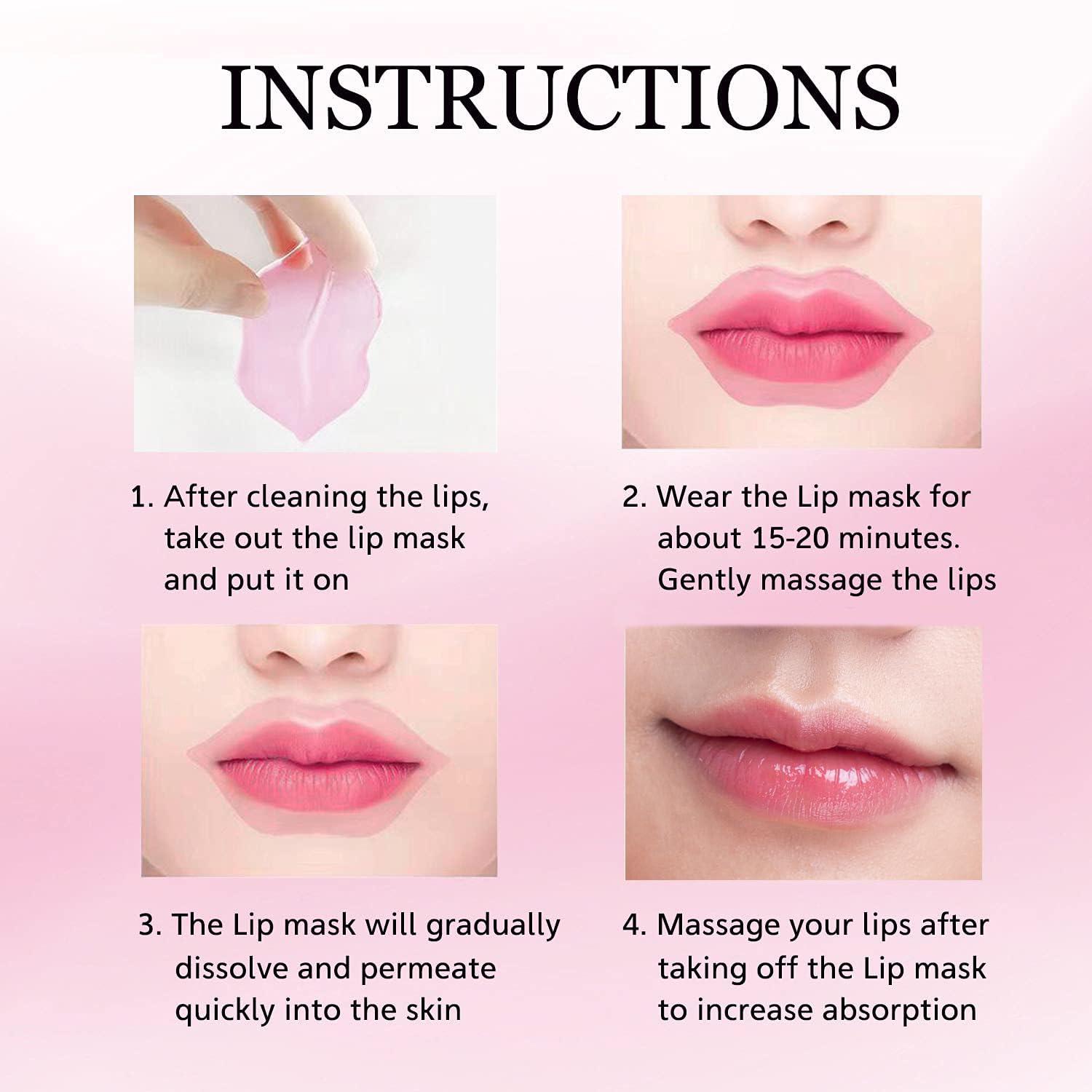 Eakroo 30 Pairs Lip Masks & Eye Mask, 24K Gold Gel Crystal Collagen Eye Patches for Puffy Eyes, Moisturizing Lip Mask Crystal Lip Pads, Under Eye Patches for Dark Circles, Eye Bags, Wrinkles and Fine Lines