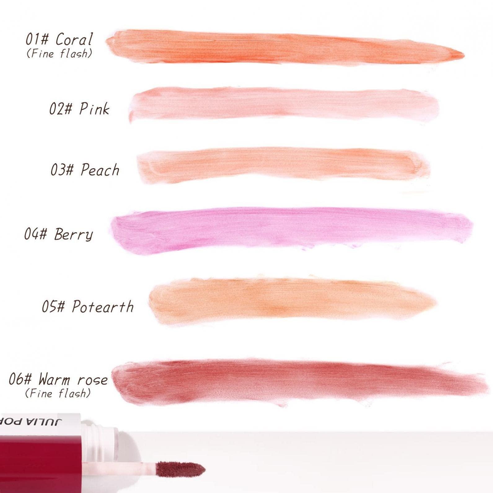 Women Makeup Peach Liquid Blush Makeup Long Lasting Lightweight Natural Color Breathable Feel Sheer Flush of Color Cheek Blusher Cream Gel 9.5ml