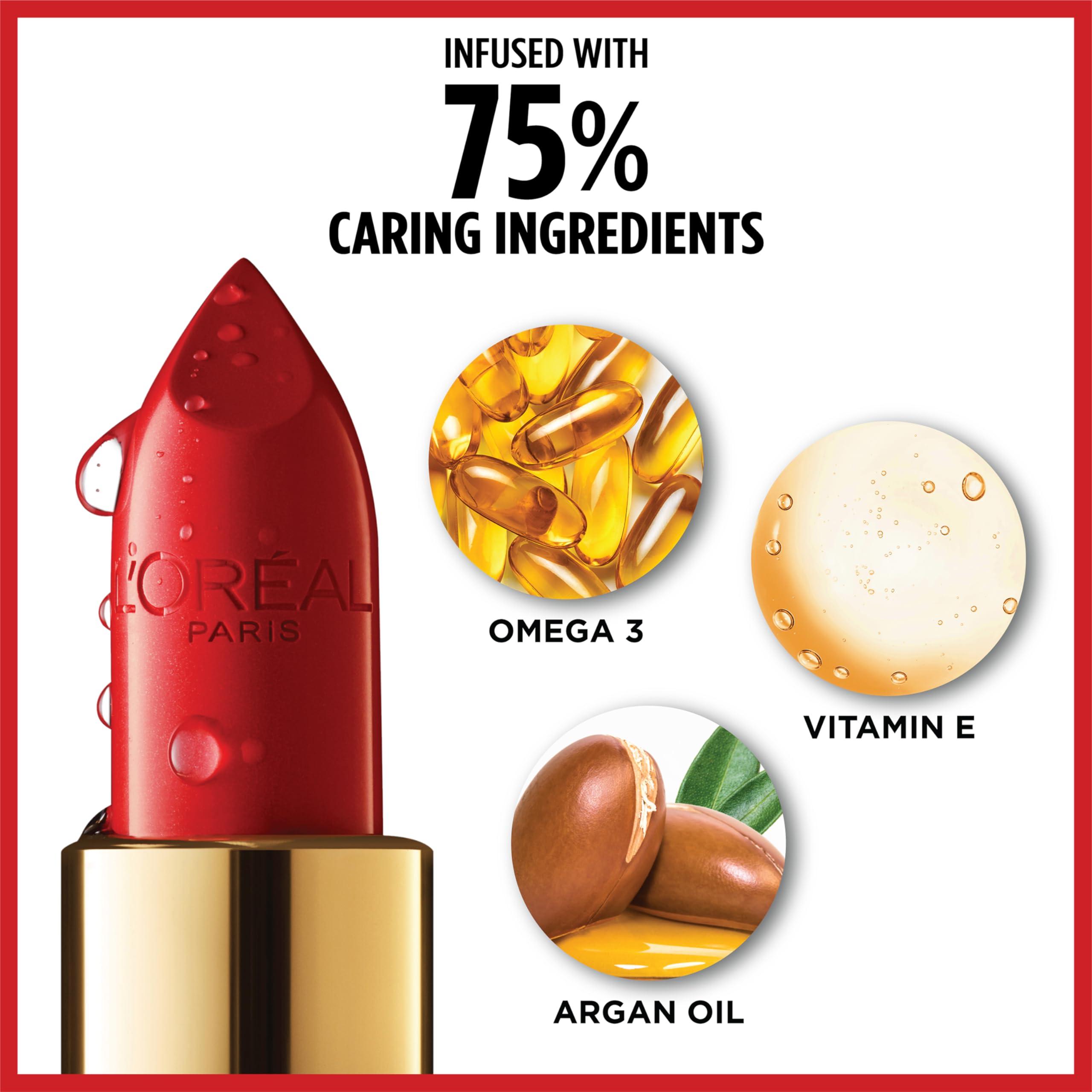 L'Oréal Paris LOral Paris Colour Riche Original Creamy, Hydrating Satin Lipstick with Argan Oil and Vitamin E, Miss Magenta , 1 Count
