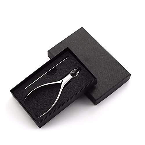 Dr.Pedi Dr.Pedi Ingrown Toenail Tools KitFingernails Clippers Set Cuticle Nipper Cutter Trimmer Remover Nail File for Dead Skin Durable Manicure Pedicure Tools, Black