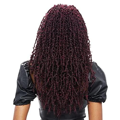 VANESSA VANESSA Tops Lace Front Butter Fly Loc Hand Braided Stylish and Signature Synthetic Hair Wig - TB BFLY BRAID (1B)