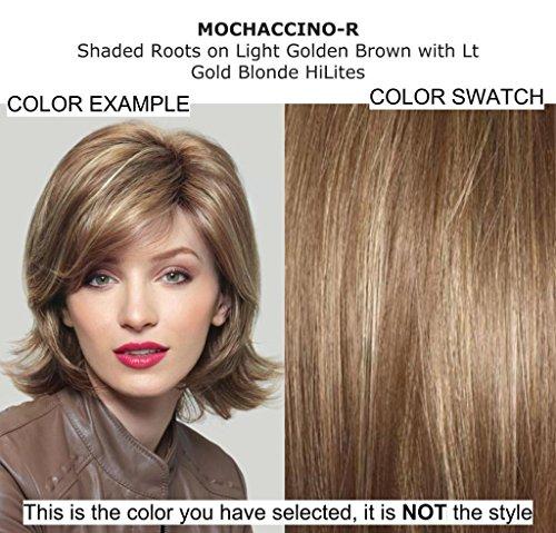 Rene of Paris & Christy's Wigs Bundle - 3 Items: Bailey Wig by Rene of Paris, Christy's Wigs Q & A Booklet & Wide Tooth Comb - Color: MOCHACCINO-R
