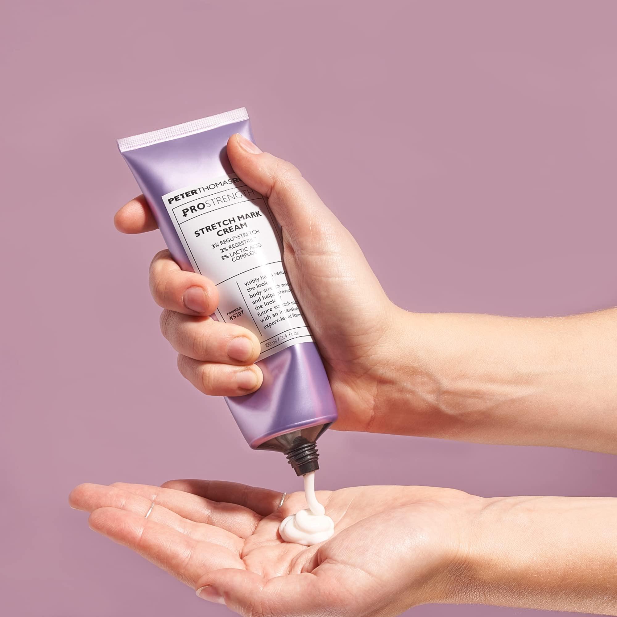 Peter Thomas Roth Peter Thomas Roth | PRO Strength Stretch Mark Cream, Treatment For Body Stretch Marks, Uneven Tone and Texture, Moisturizing Stretch Mark Cream