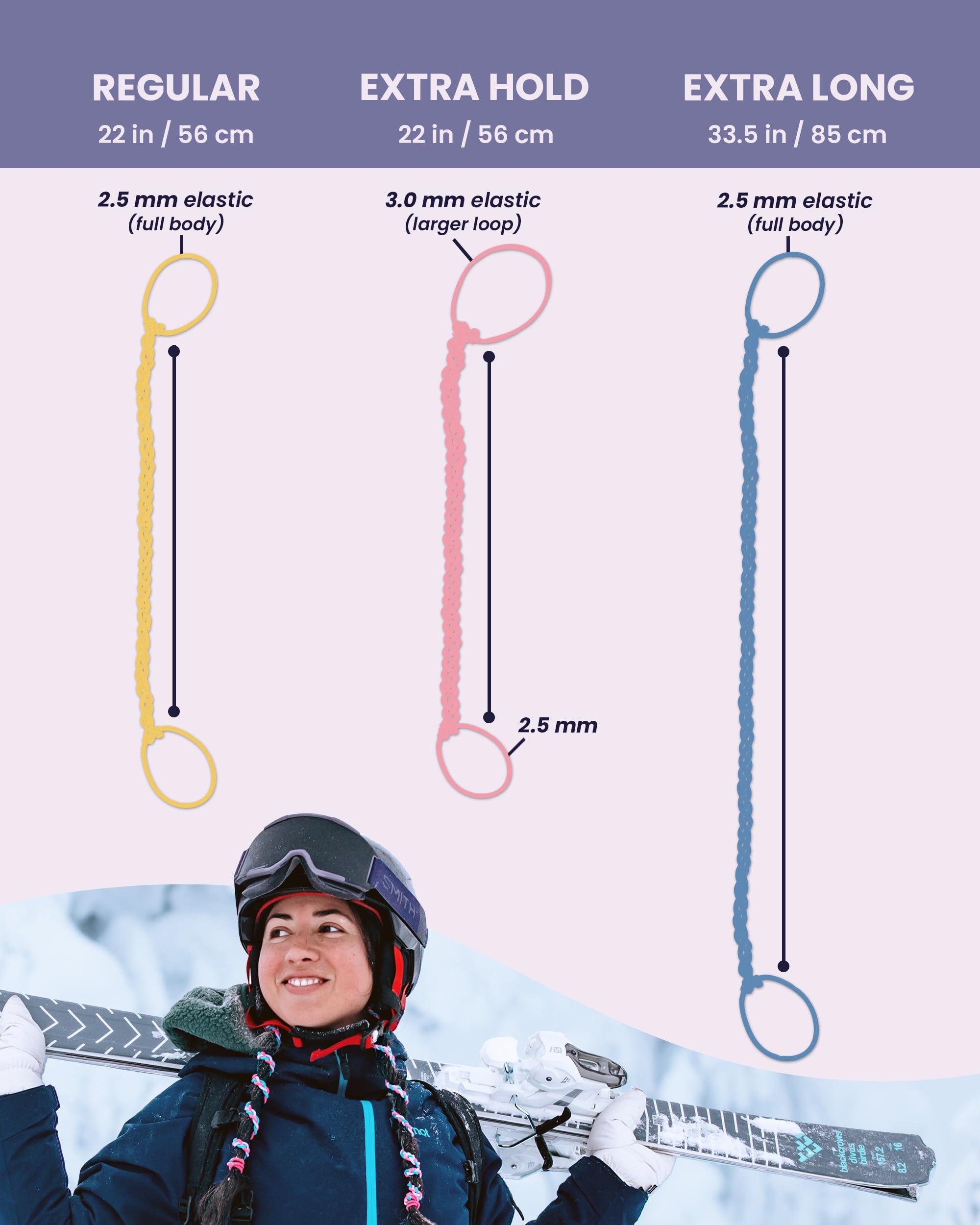 RipTie RipTie Rip Tie 2.5mm Tangle Free Hair Tie - Summer Sky, Single, 24\"\", 1 Count (Pack of 1)