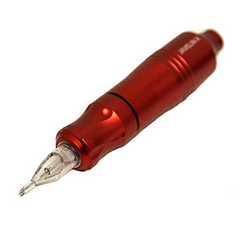Hildbrandt Javelin X Tattoo Pen & Permanent makeup Rotary Machine Cartridge Liner Shader (Templar Red)