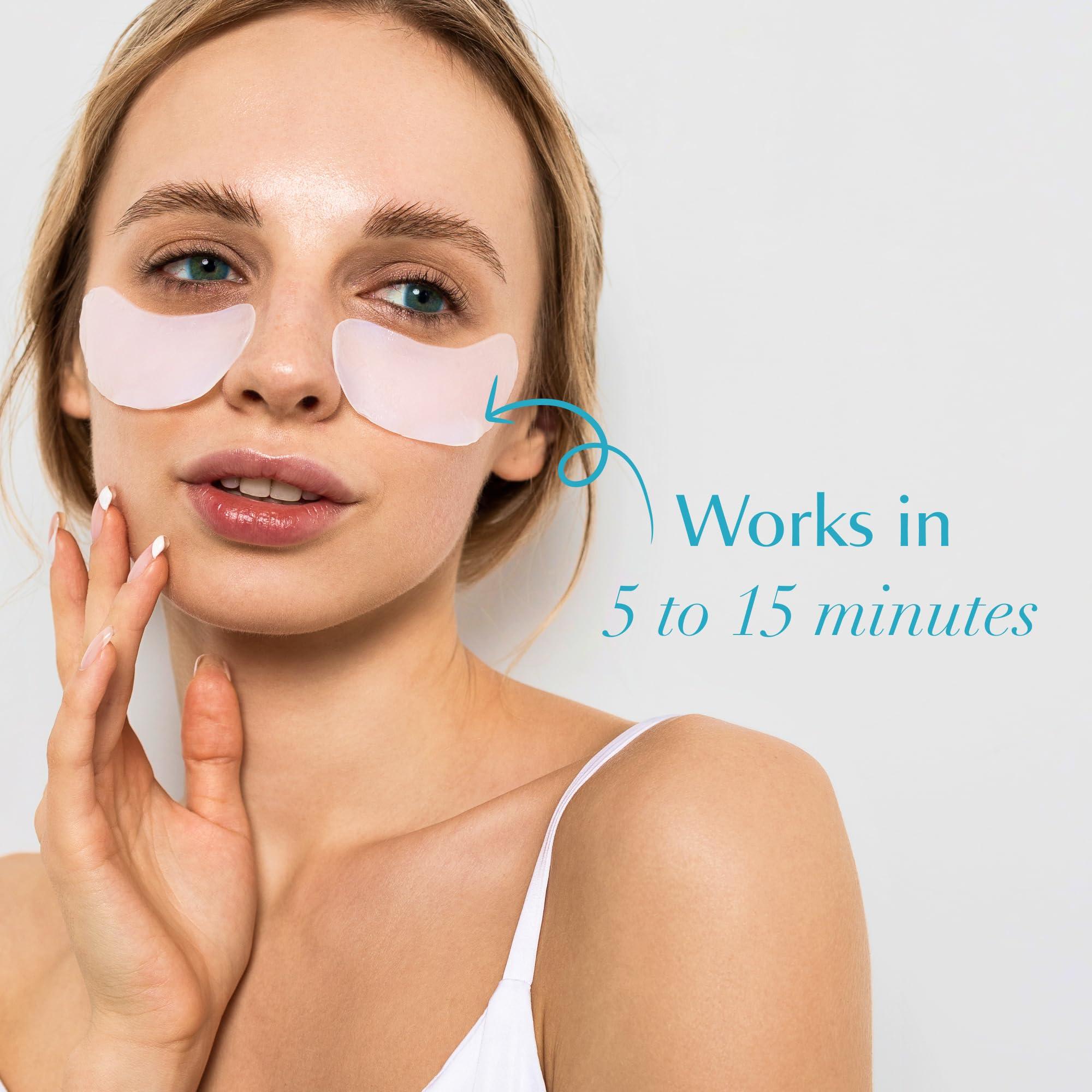 Talika Talika Bio Enzymes Eye Patch - Instant Ultra-Moisturising Under Eye Patches for Adults - Eye Mask For Dark Circles Tired Eyes & Puffiness - Single Pair Under Eye Mask