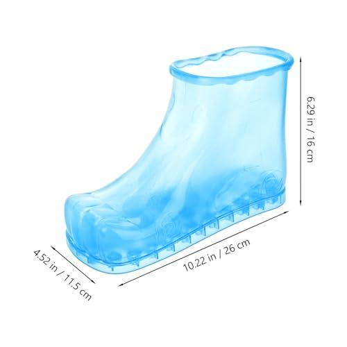 Healeved Healeved Massage Foot Bath Shoes Foot Soaking Bath Basin Foot Soak Tub Foot Soaker Foot Spa Shoes Pedicure Bucket for Home A