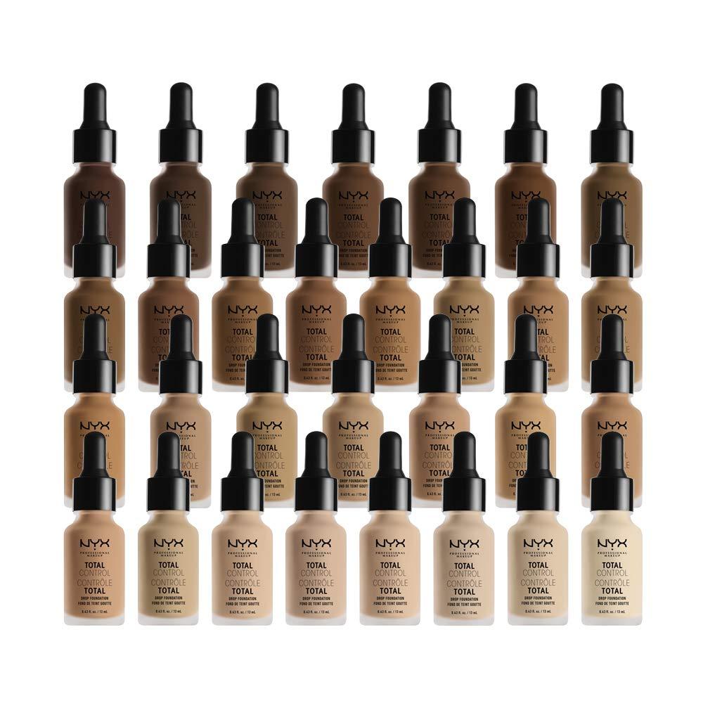 NYX PROFESSIONAL MAKEUP NYX PROFESSIONAL MAKEUP Total Control Drop Foundation - Camel, Medium Light With Olive Undertone