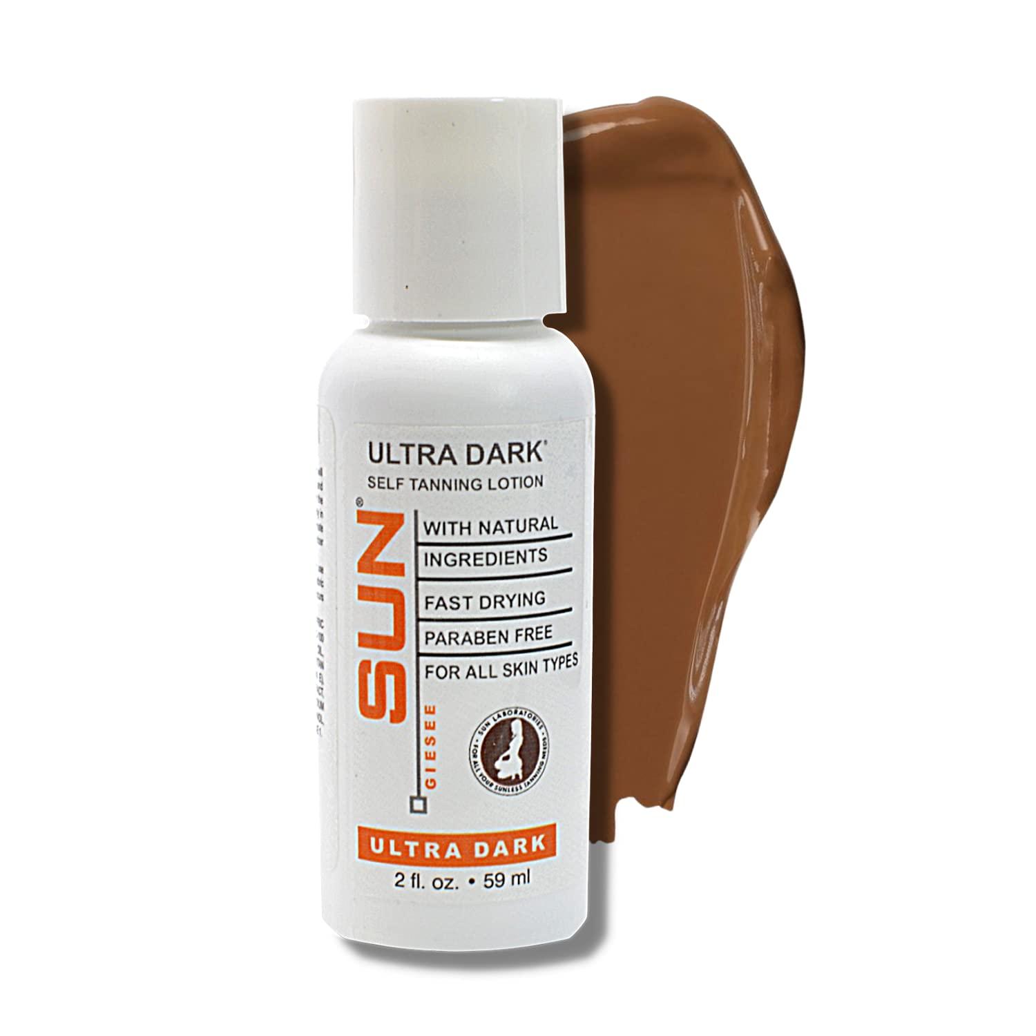Sun Laboratories by Giesee Sun Laboratories By Giesee Ultra Dark Self Tanner Lotion 2 oz - Self Tanning Lotion, Self Tanner, Indoor Tanning Gel, Instant Facial Tanning Lotion, Face Sunless Tanner, Tan Extender Lotion