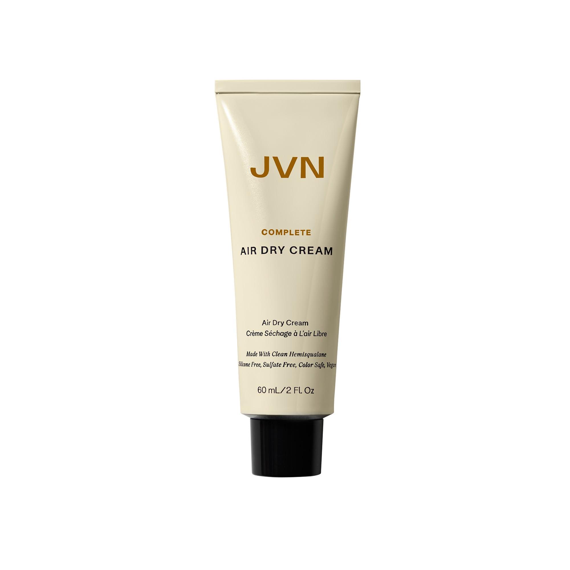 JVN JVN Styling Cream, Air Dry, 2 Fluid Ounces, Frizzy Hair, Heat Protection, Sulfate and Silicone Free, Grapefruit Scent, Light Hold for All Hair Types, Textures