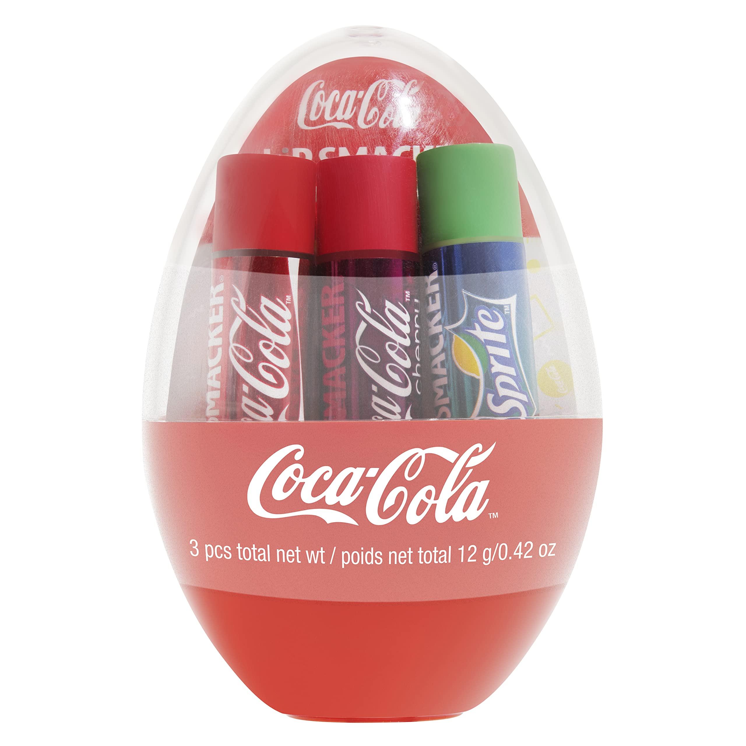 Lip Smacker Lip Smacker Easter Trio Egg - Coca Cola | Easter Basket Stuffers for Children