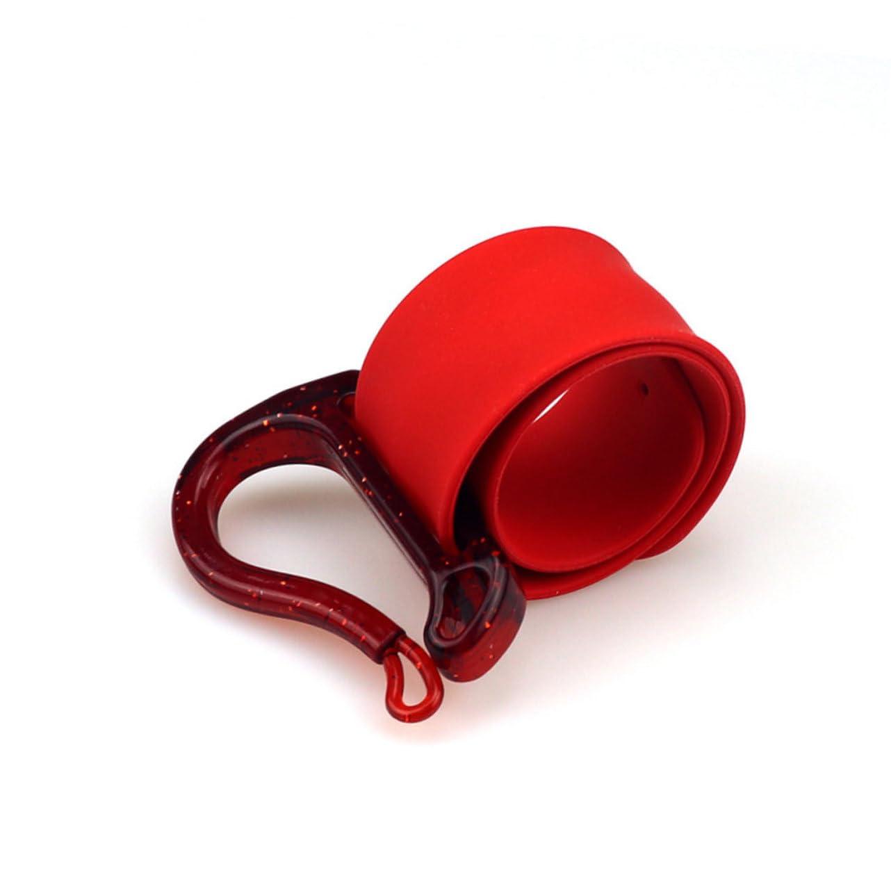 OHPHCALL OHPHCALL Salon Wrist Band Hair Tie Organizer Rubber Band Storage Plastic Updo Hair Tools