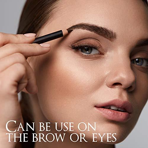 coco larue CoCo La Rue Eyebrow Pencil Eyeliner Waterproof Smooth Smudge Proof Pen Eye Pencils Intense Pigment Eye Liners for Women Affordable Makeup Eye Pencil (Black)
