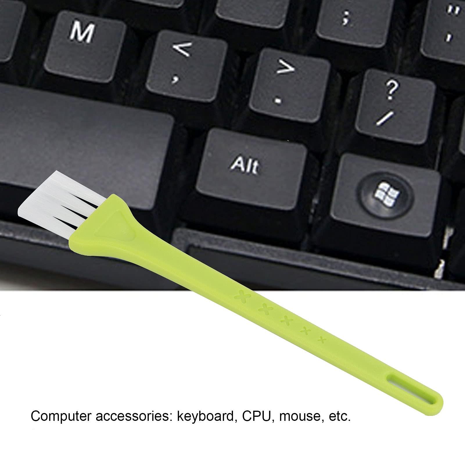 Diydeg Shaving Brush Cleaning Brush Set, 6pcs Electric Shaver Small Trimmer Dustpan Brushes with Hanging Hole Design, for Small Household appliances and Household Cleaning.