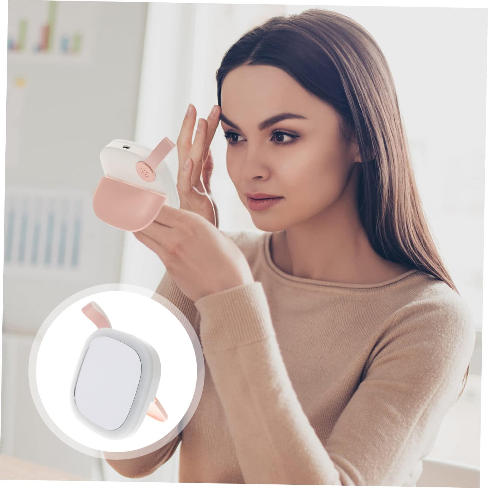 UTHCLO UTHCLO Small Pocket Mirror LED Makeup Supplies LED Makeup Mirror for Women Compact Portable Mirror Night Light 1pc