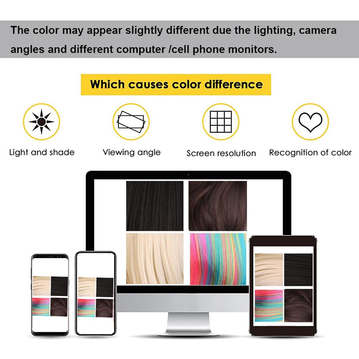 WTHCOS WTHCOS Mixed Purple Wig Long Curly Wavy Hair Wig for Women Middle Part Wig Light Purple Wig Heat Resistant Synthetic Hair Wigs for Daily Use Cosplay Wig With Wig Cap