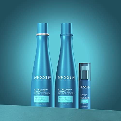 Nexxus Nexxus Ultralight Smooth Conditioner Weightless for Dry and Frizzy Hair Smooth Hair Treatment to Block Out Frizz Against Humidity 13.5 oz